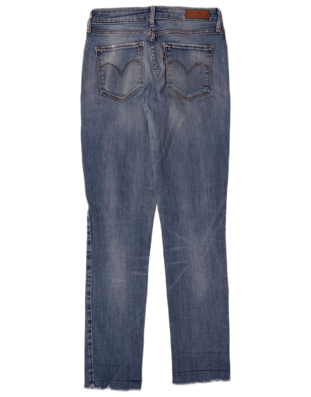 LEVI'S Slim Jeans til kvinder W27 L28 Blå Bomuld