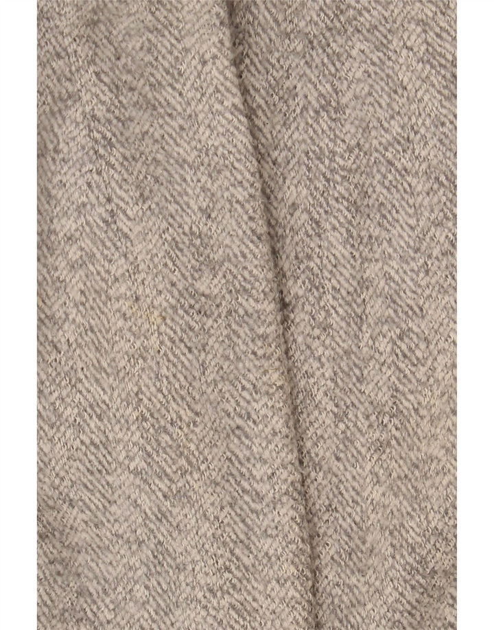 Zara Dameoverfrakke UK 12 Medium Beige Sildebenspolyester