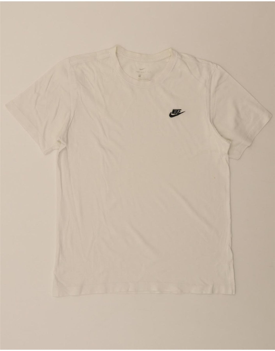 NIKE Mens T-Shirt Top Medium White Vintage Nike and Second-Hand Nike from Messina Hembry 