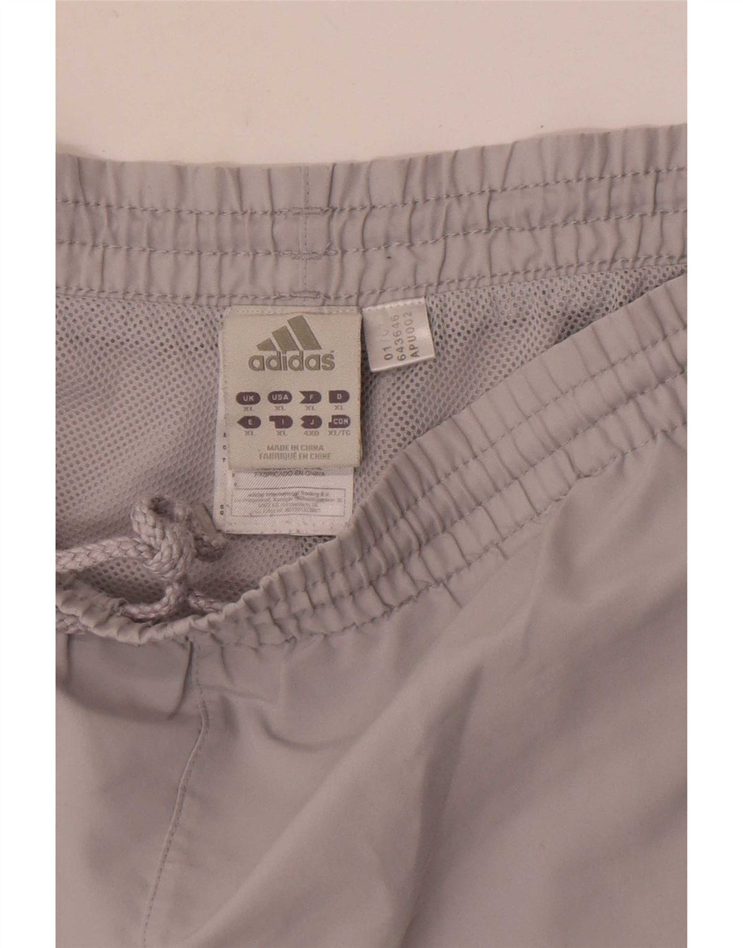 Adidas Sports Shorts til mænd XL Grå polyester