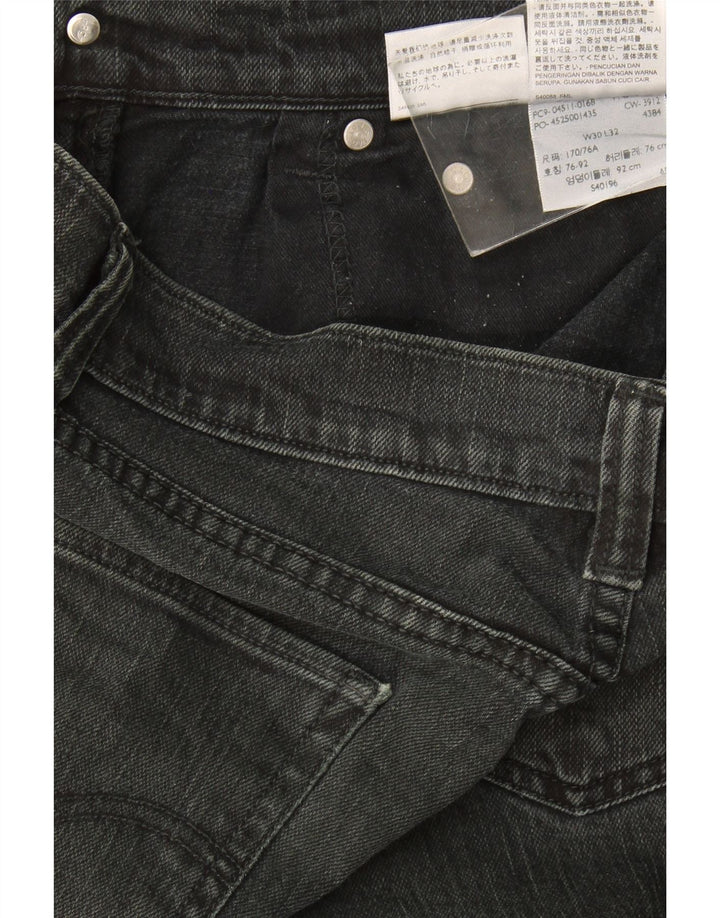 Levi's Skinny Jeans til mænd W30 L32 Grå bomuld