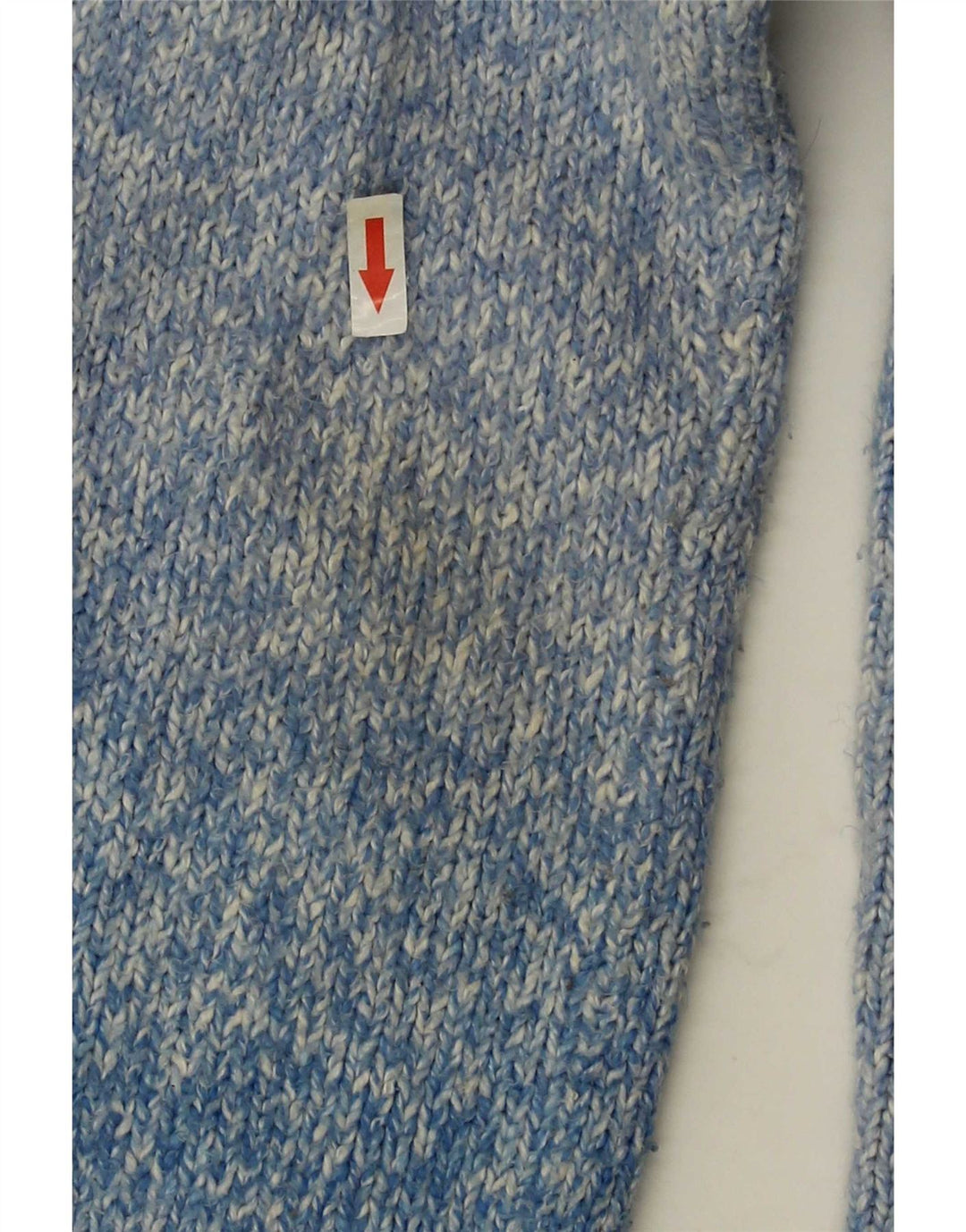 Besætningstøj Dame Turtle Neck Jumper Sweater UK 10 Small Blue