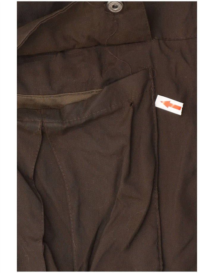 Mountain Warehouse Herre Hooded Parka Jacket UK 38 Medium Brun Nylon