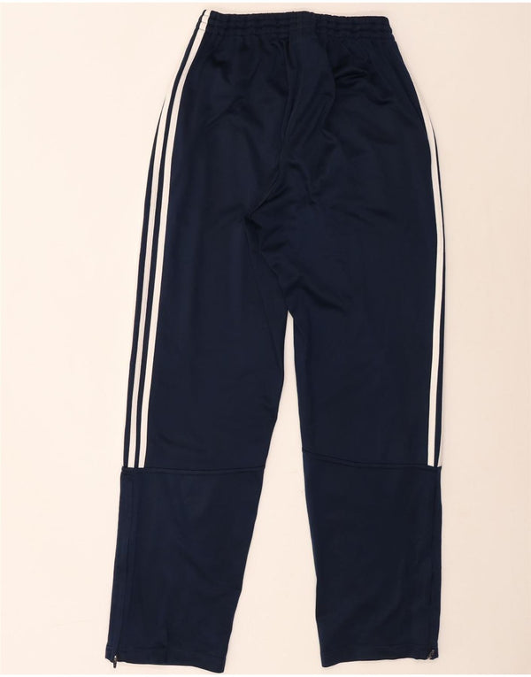 Adidas Træningsdragtsbukser til mænd UK 42/44 Large Navy Blue Polyester