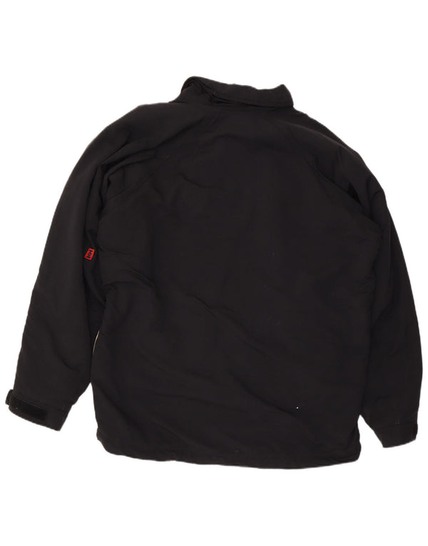 HELLY HANSEN Herre Windbreaker Jacket UK 40 Large Black Colourblock Nylon