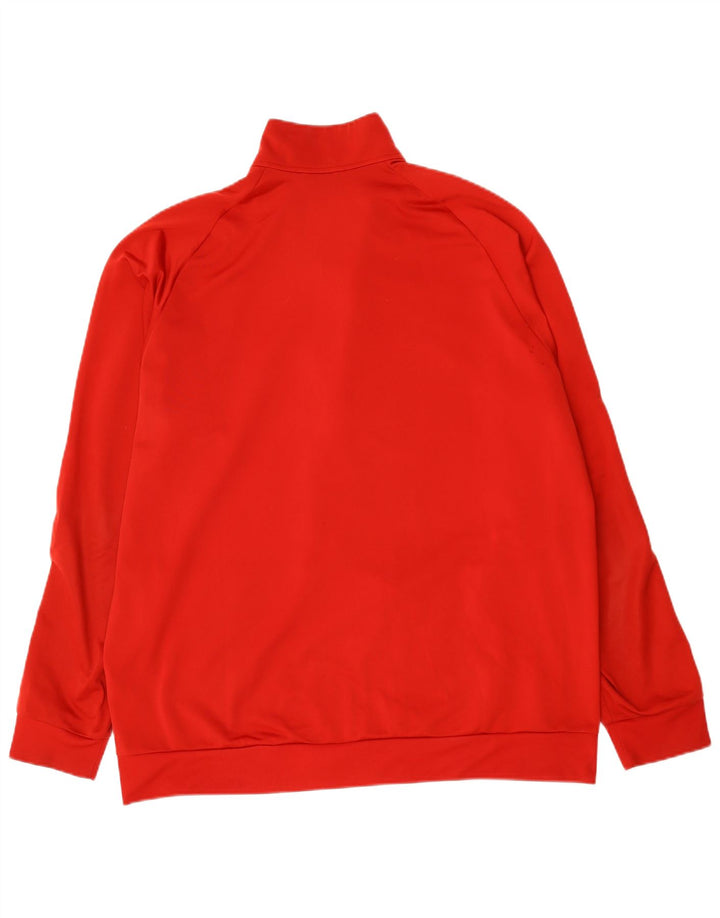 Adidas Træningsdragt til mænd Topjakke 2XL Rød Polyester