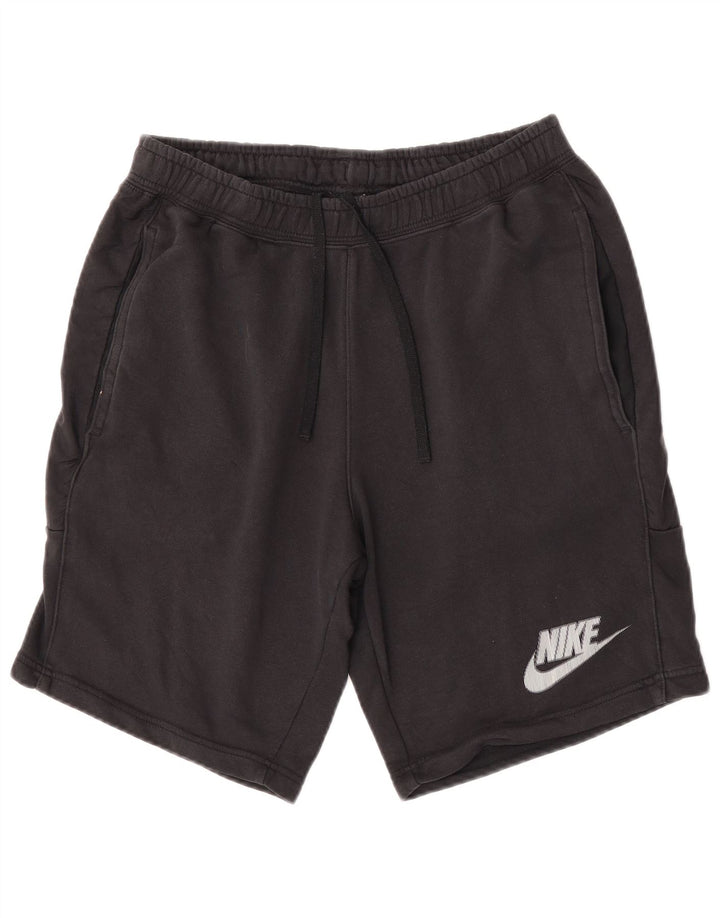 Nike Herre grafiske sportsshorts Medium W32 L9 Sort bomuld