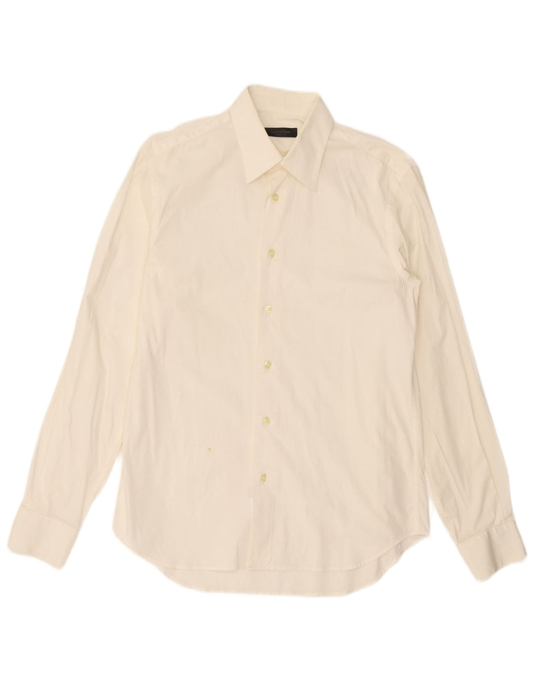 Calvin Klein Herreskjorte str. 40 Medium Hvid Bomuld
