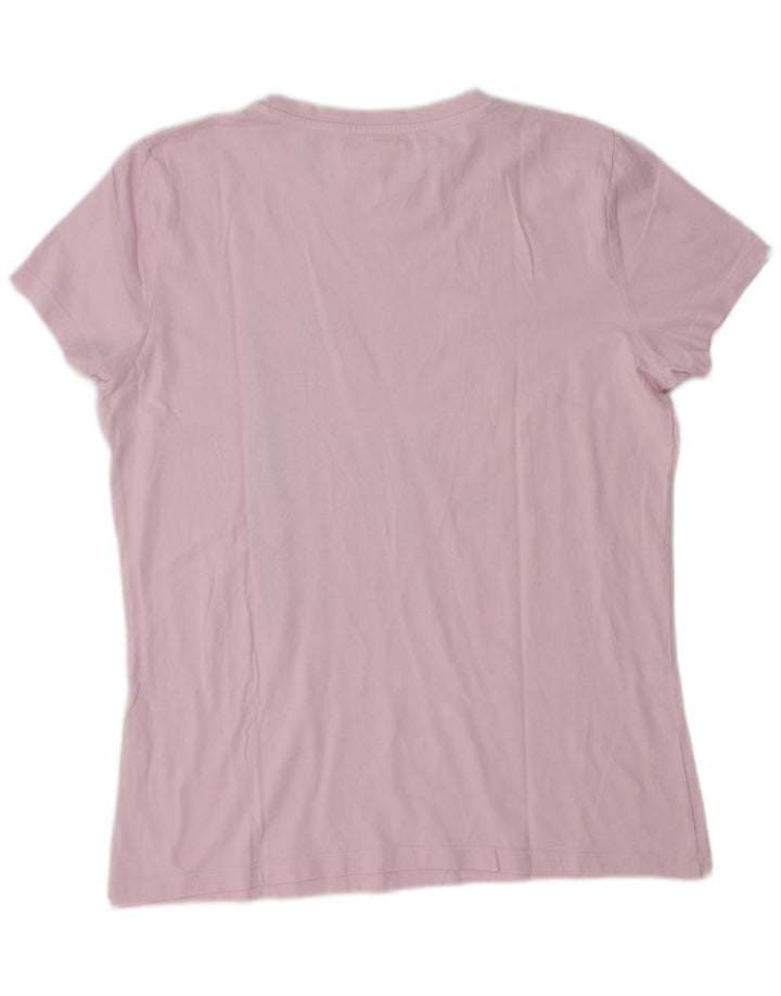 Kappa Grafisk T-shirt top til kvinder UK 18 XL Lilla