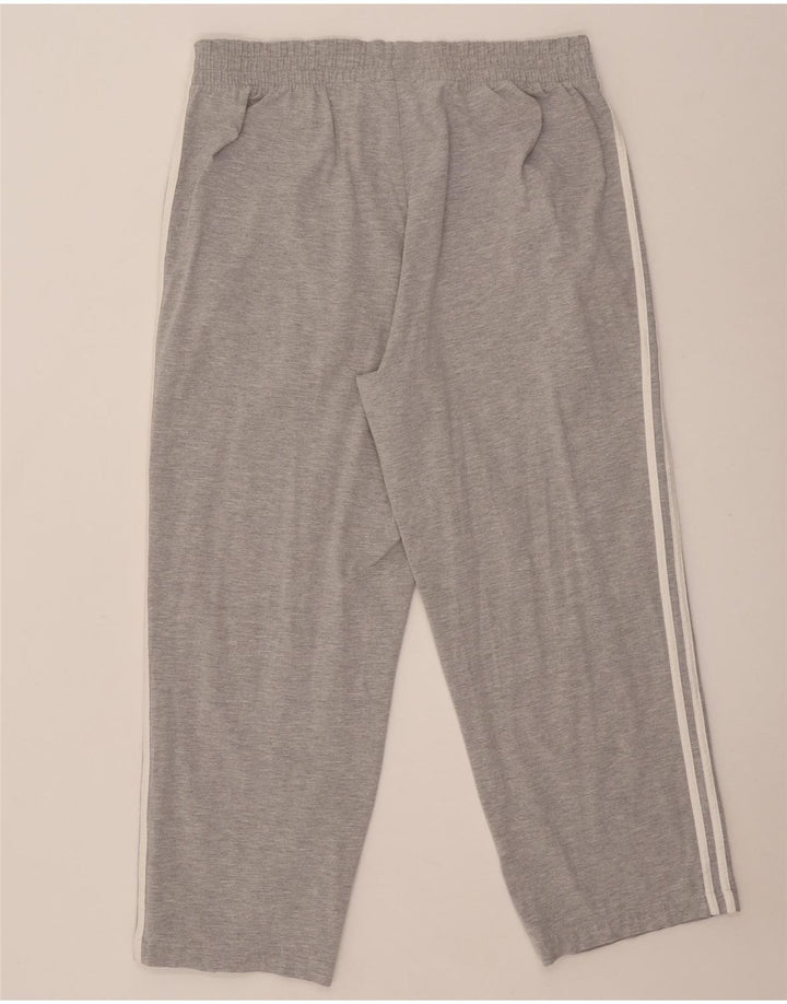 Adidas Træningsdragtsbukser til mænd XL Grå Flecked Bomuld