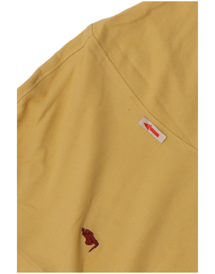 Marlboro Classics Poloskjorte til mænd Medium Gul Bomuld