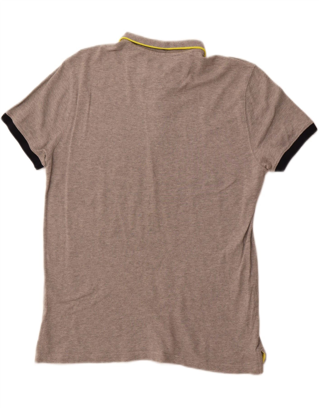 MASSIMO DUTTI Herre Casual Fit Polo Shirt Large Grå