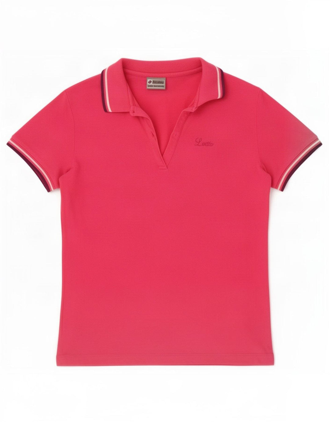 Lotto Dame Polo Shirt Medium Pink
