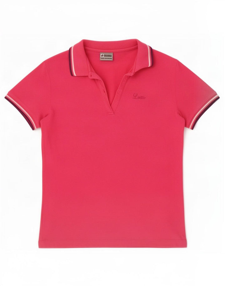 Lotto Dame Polo Shirt Medium Pink