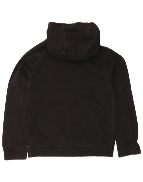Nike drenge grafisk hættetrøje 10-11 år medium sort bomuld
