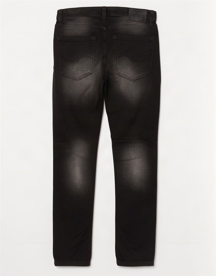 Jack & Jones Herre GLENN Slim Jeans W32 L34 Sort Bomuld
