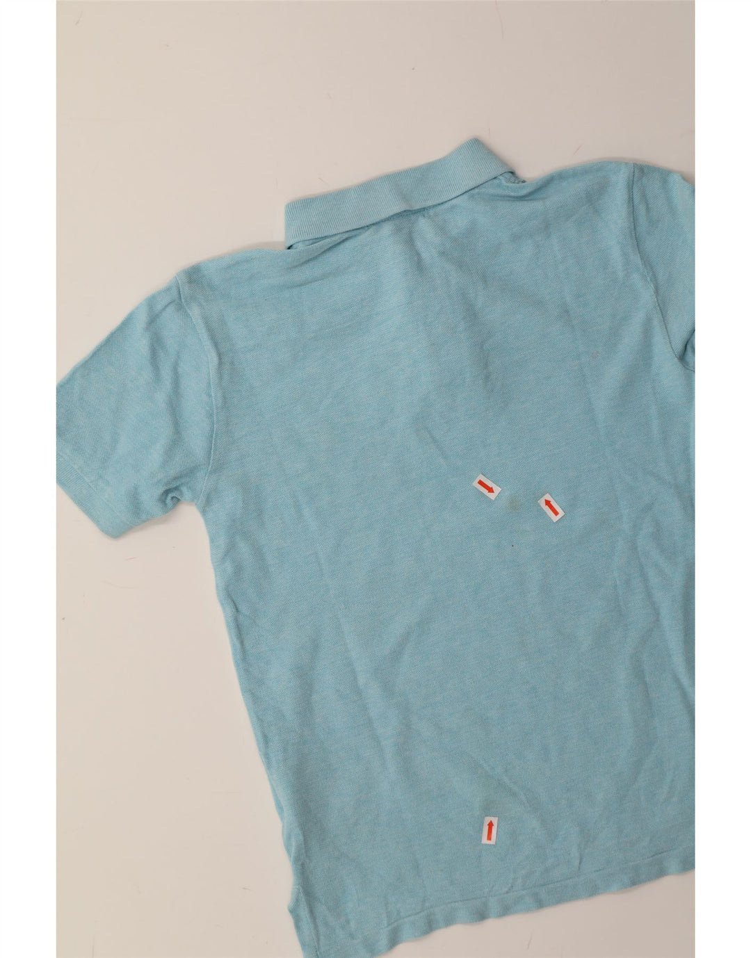 RALPH LAUREN Boys Polo Shirt 7-8 Years Small Blue Cotton Vintage Ralph Lauren and Second-Hand Ralph Lauren from Messina Hembry 
