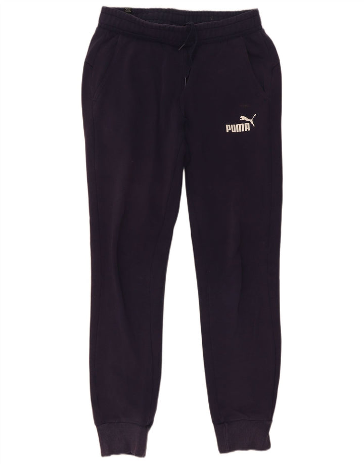 Puma herre træningsbukser joggingbukser Small Navy Blue bomuld