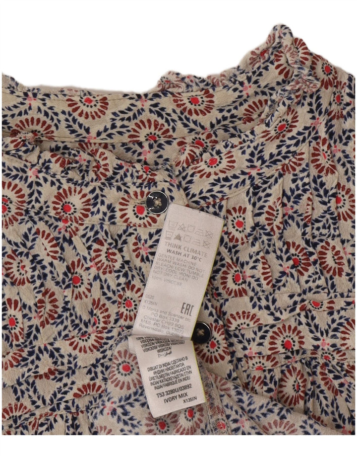 Marks & Spencer Damekjole DK 16 Stor Flerfarvet Bohemian