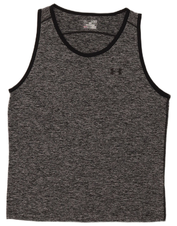 Under Armour Herre Heat Gear Vest Top XL Grå Flecked Polyester