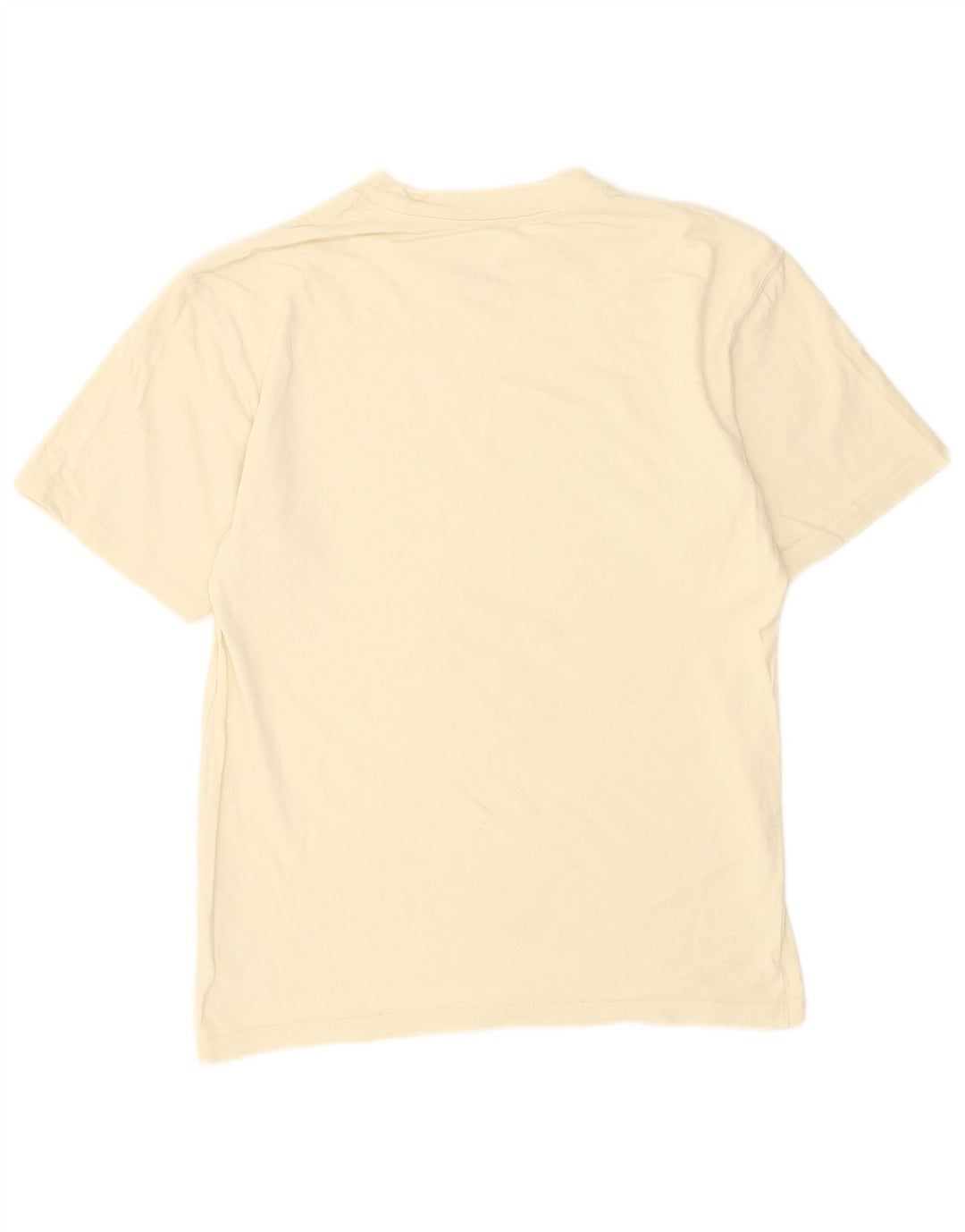 Nike Grafisk T-Shirt Top XS Beige Bomuld