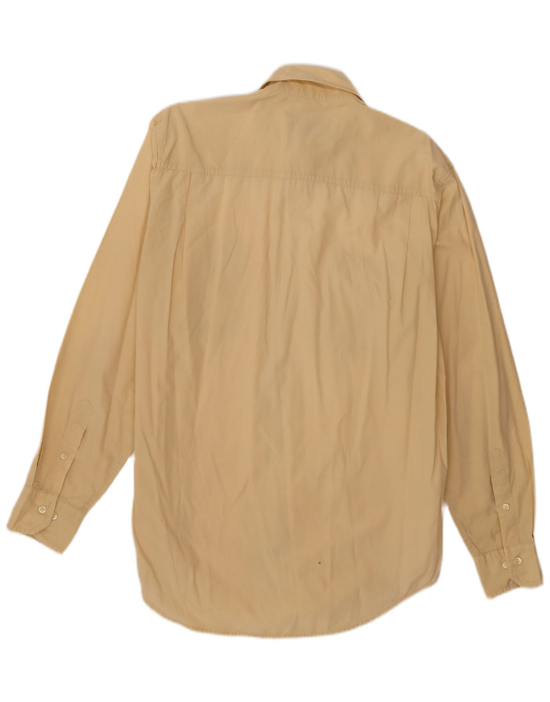 Henry Cottons Herreskjorte str. 39 15 1/2 Medium Gul Bomuld