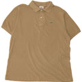 Lacoste herre poloskjorte str. 6 XL Beige bomuld