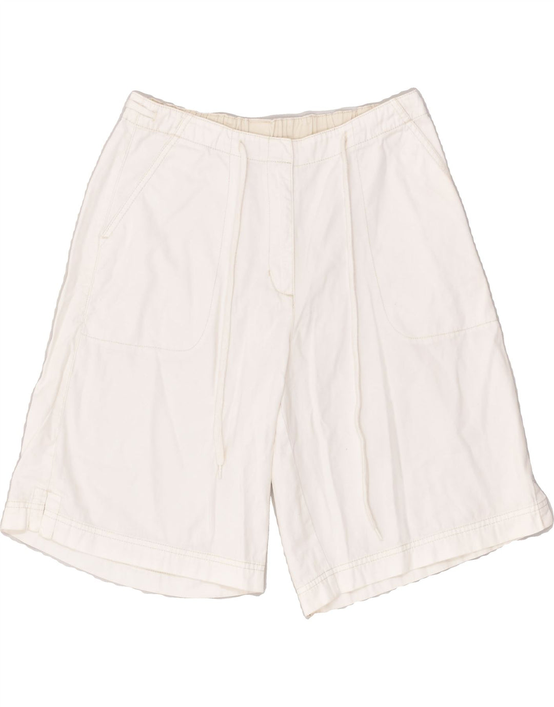 CHAMPION Womens Sport Shorts XL White Cotton | Vintage Champion | Thrift | Second-Hand Champion | Used Clothing | Messina Hembry 