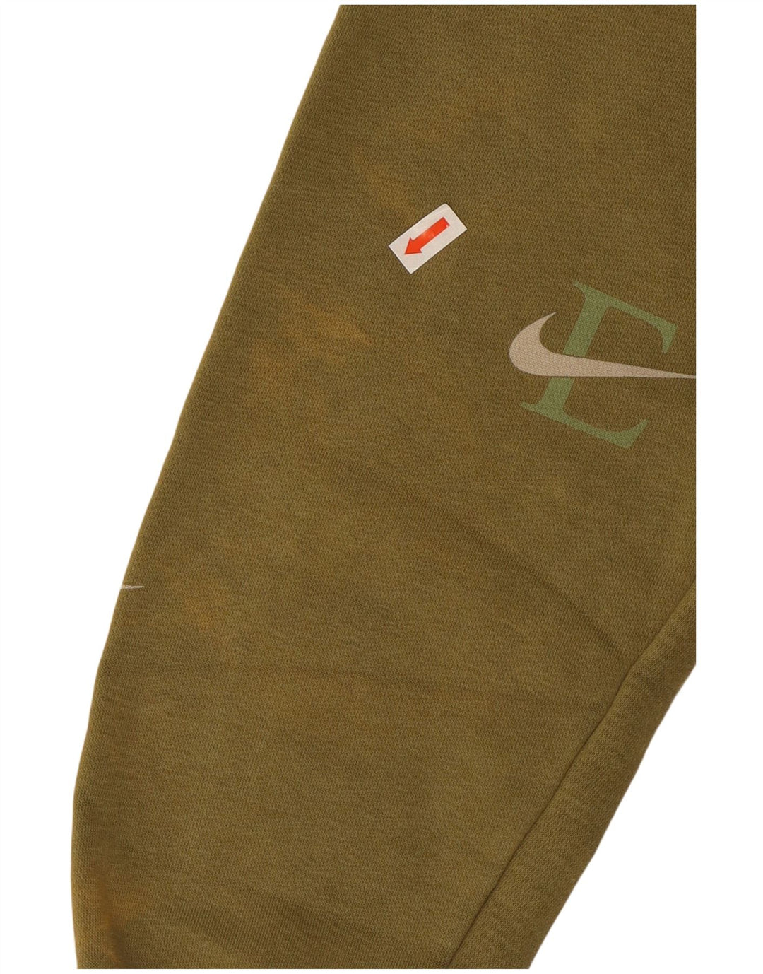 Nike Herre grafisk hættetrøje Jumper Medium Khaki Bomuld