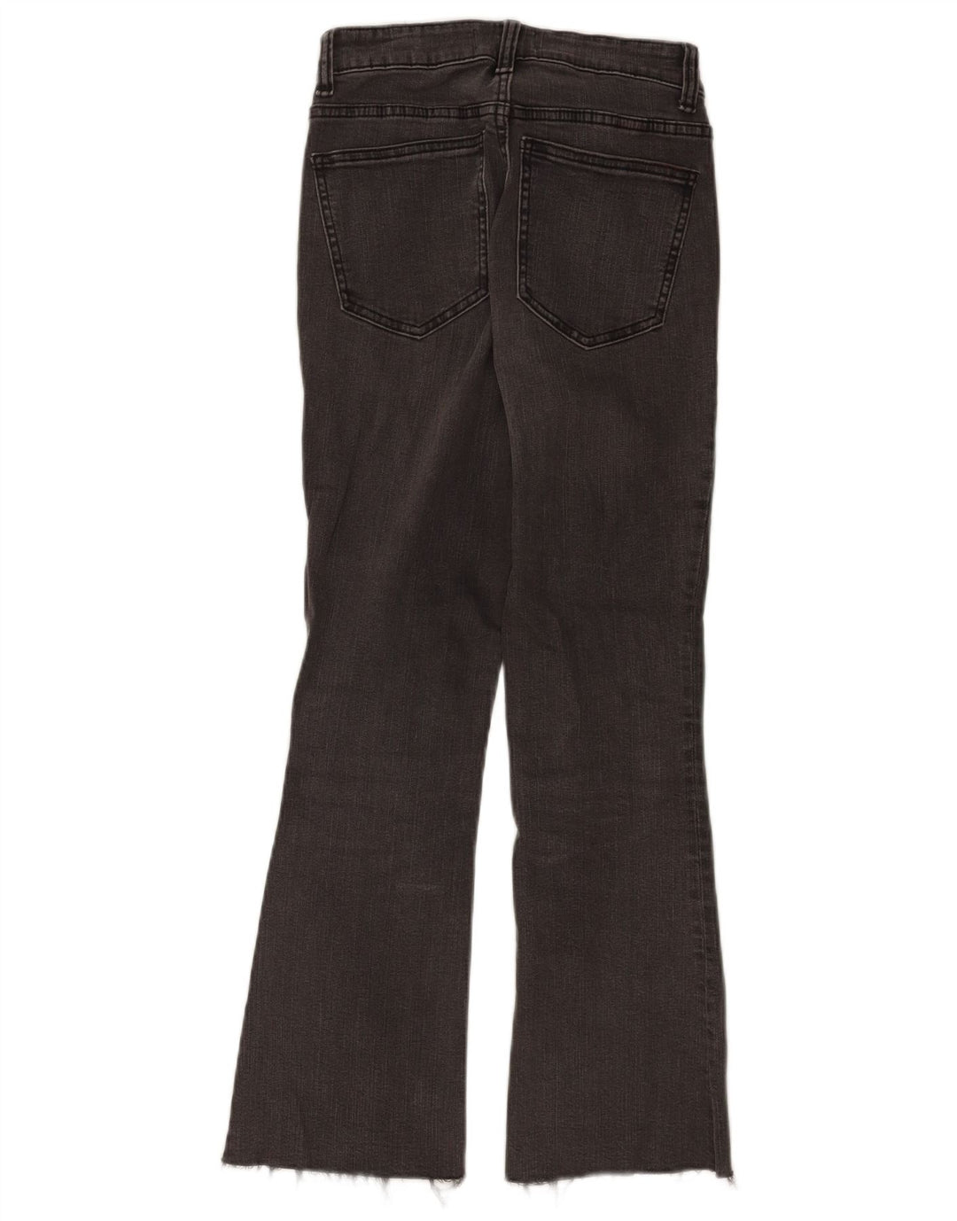 Zara Dame Flared Jeans EU 36 XS W26 L26 Grå