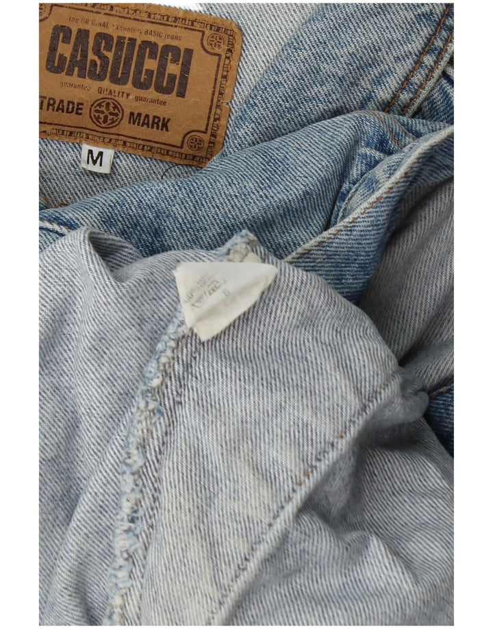 Casucci Herre denimjakke UK 38 Medium Blue Cotton