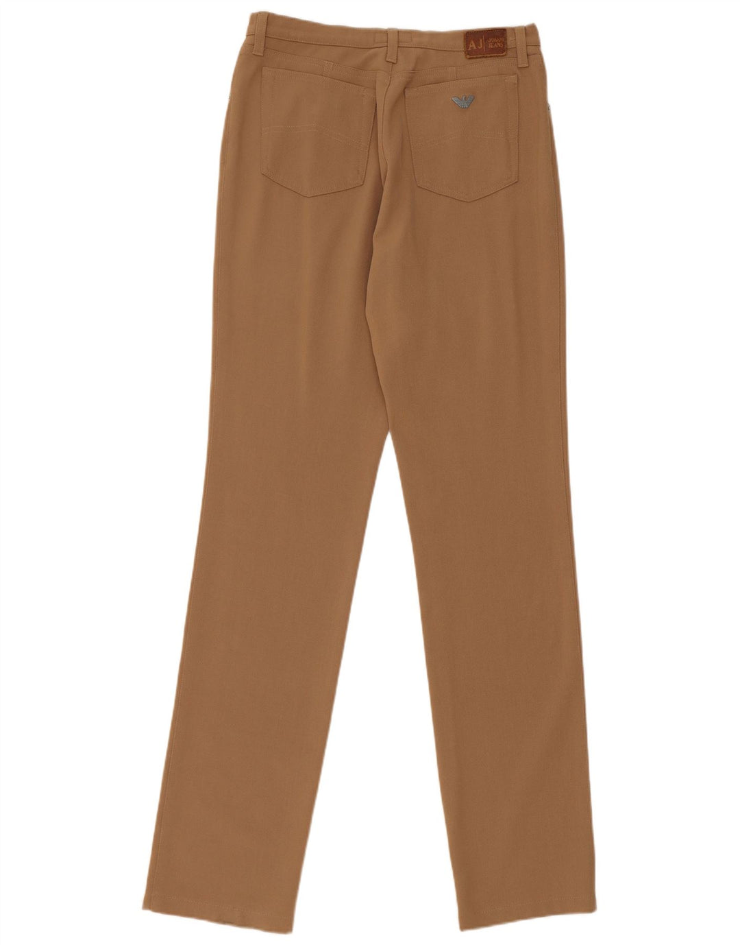 Armani Dame Slim Casual Bukser W30 L34 Brun Polyester