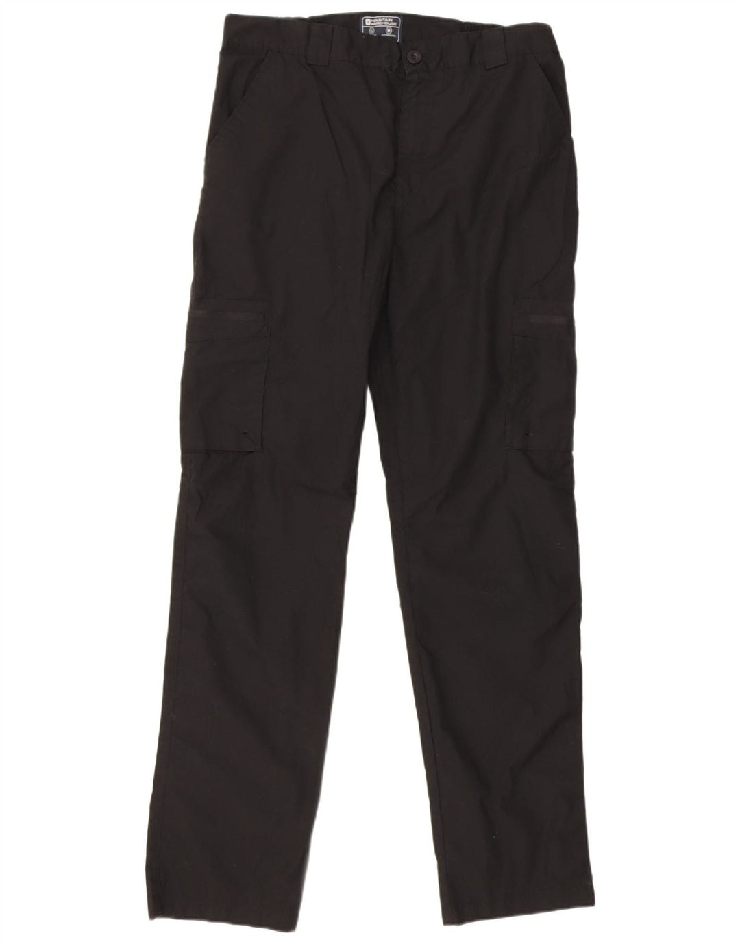 Mountain Warehouse Herre Straight Cargo Bukser W34 L31 Sort Polyester