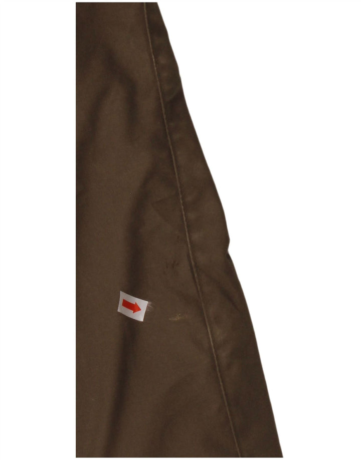 JACK WOLFSKIN Herre Hættevindjakke UK 40/42 Stor Khaki