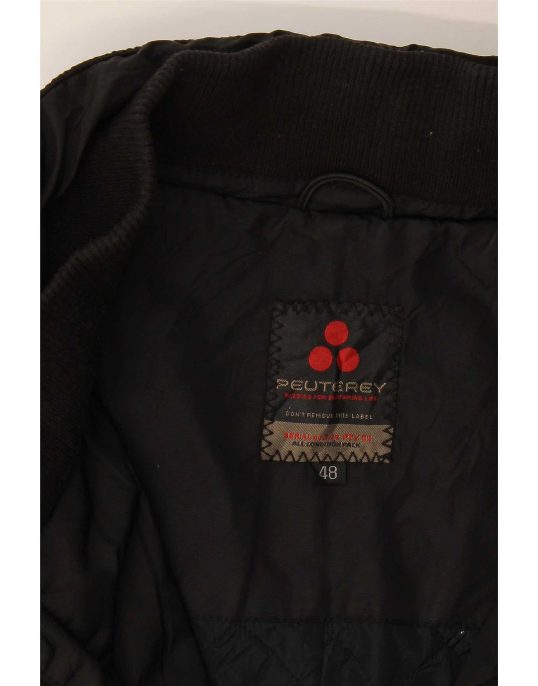 PEUTEREY Herre Utility Jacket IT 48 Medium Sort