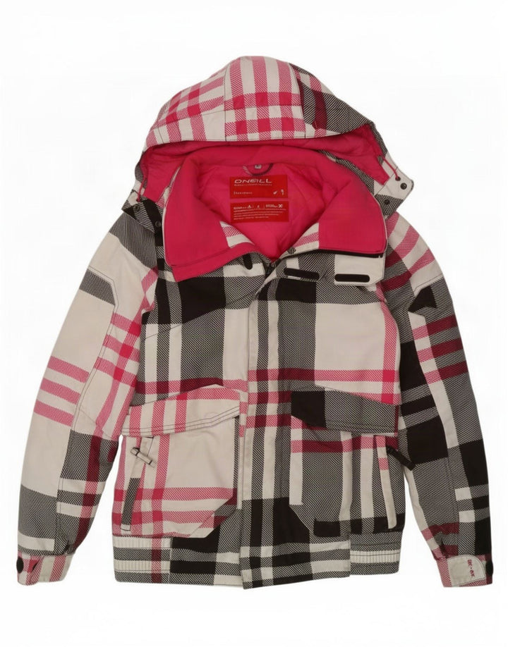 O'Neill Dame Skijakke UK 18 XL Flerfarvet Plaid Polyester