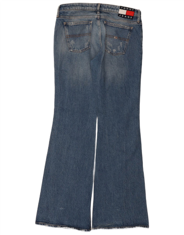 Tommy Hilfiger Dame Flared Jeans W30 L32 Blå Bomuld