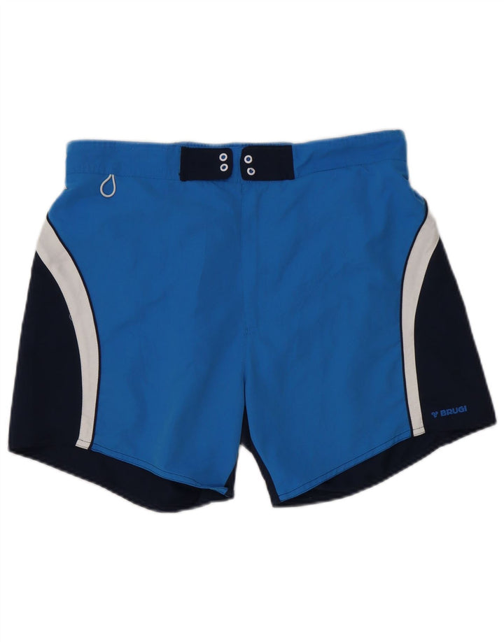 Brugi Badeshorts til mænd Medium Blue Colourblock Polyester