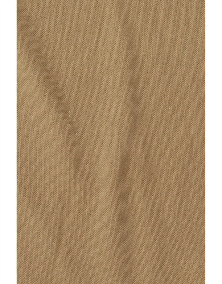 Kappa herre poloskjorte stor beige bomuld