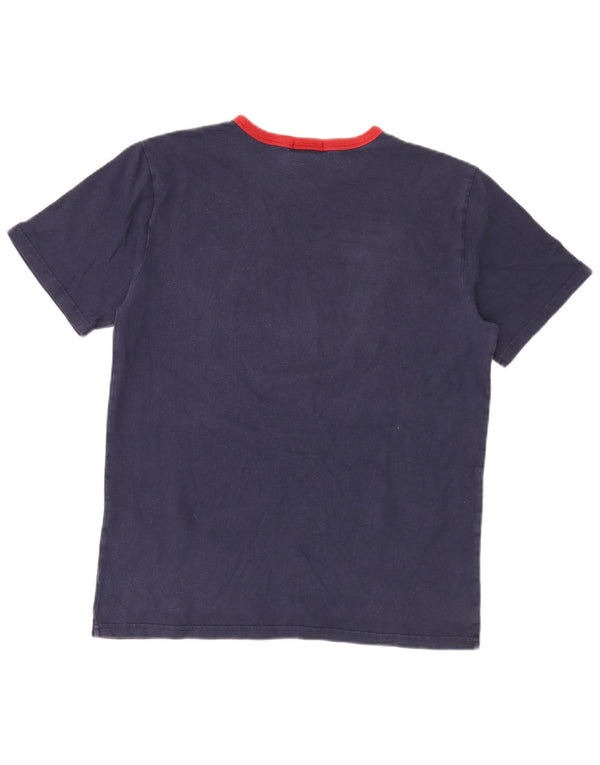 Polo Ralph Lauren drenge grafisk t-shirt top 15-16 år XL marineblå bomuld