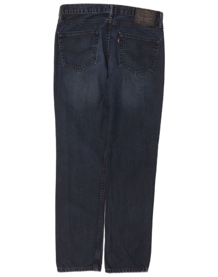 Levi's Herre 511 Slim Jeans W32 L32 Marineblå