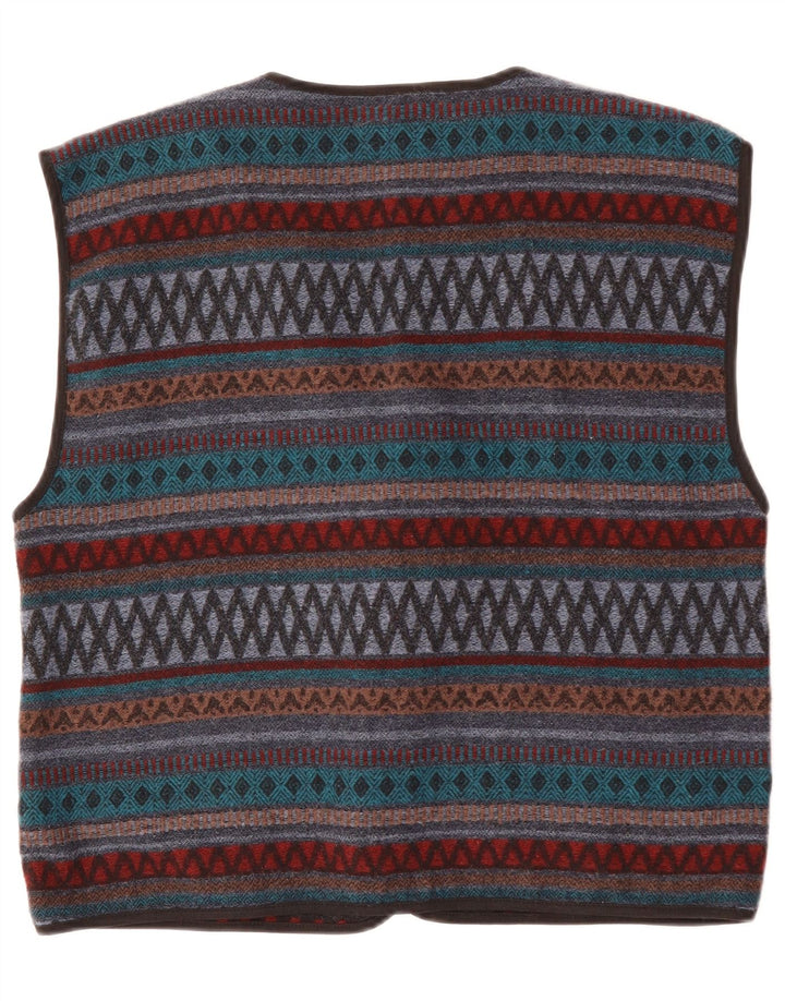 AVANTI Herrevest IT 56/58 2XL Flerfarvet geometrisk akryl