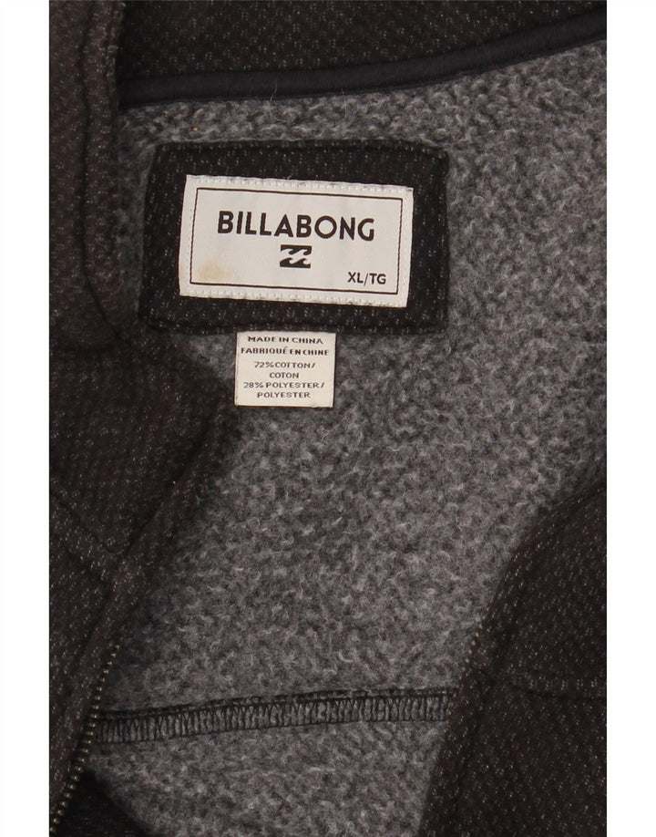 Billabong Herre træningsdragt Topjakke XL Grå Bomuld