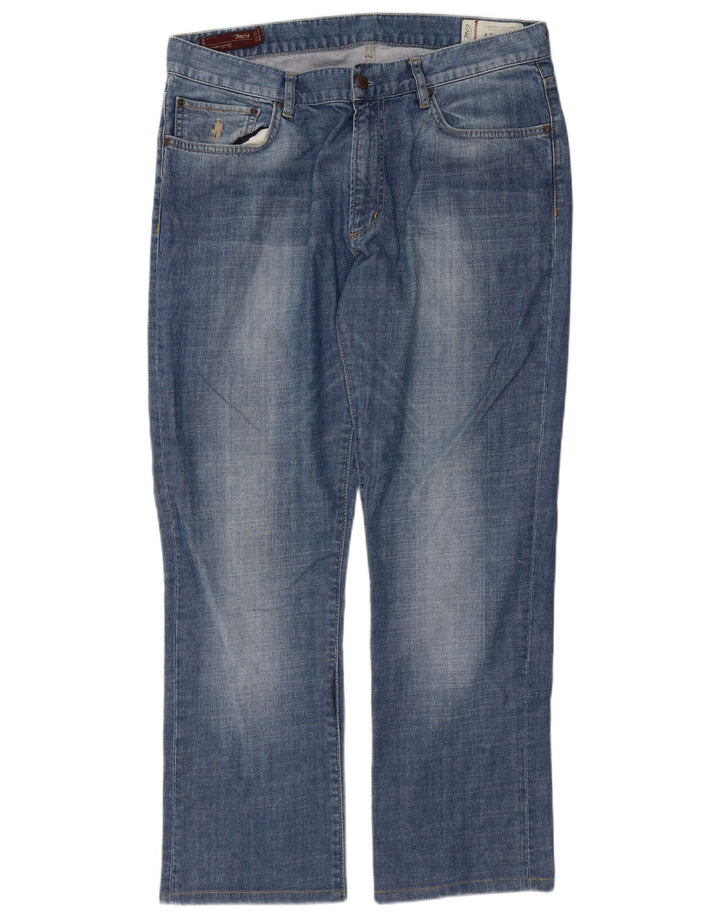 Marlboro Classics Straight Jeans til mænd W36 L30 Blå