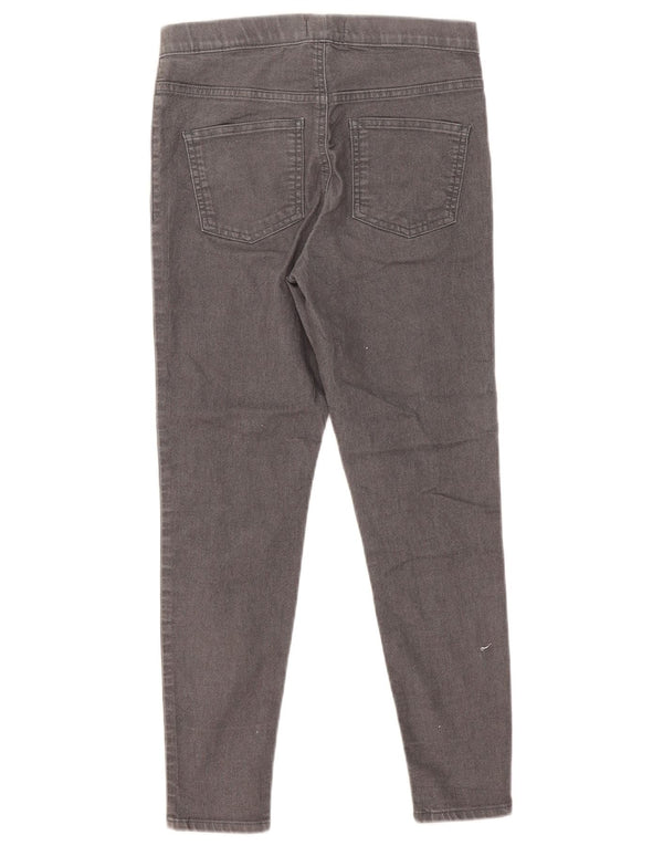 Marks & Spencer Dame Jegging Jeans UK 10 Small W30 L27 Grå Bomuld