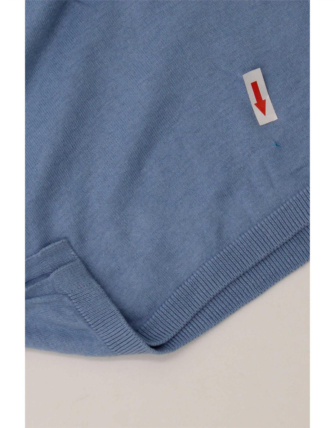 Massimo Dutti Dame 3/4 Ærmet Oversized Sweatshirt Jumper UK 6 XS Blå