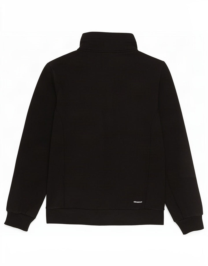 Adidas Womens Climalite træningsdragt Topjakke UK 8/10 Small Black Polyester