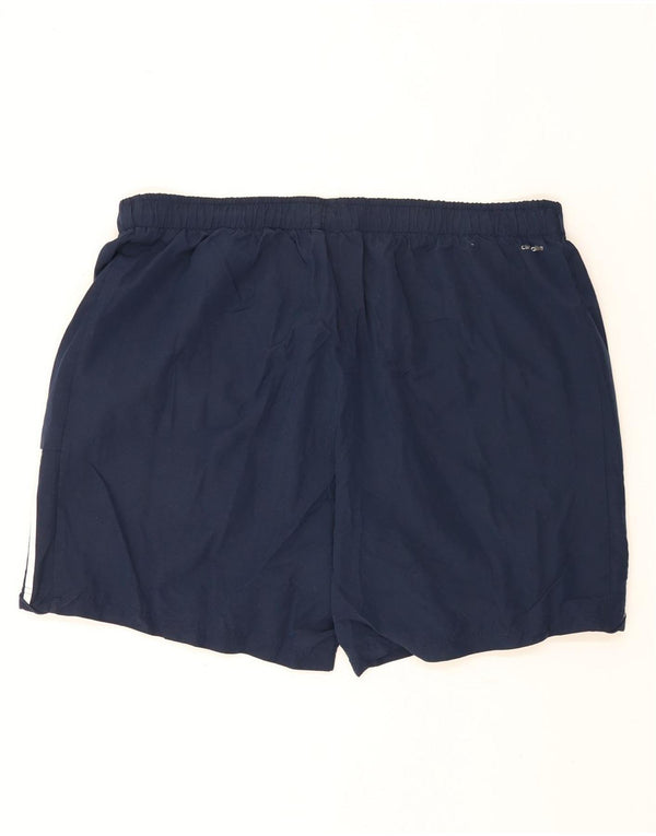 Adidas Mens Climalite Sport Shorts 3XL  Navy Blue Polyester