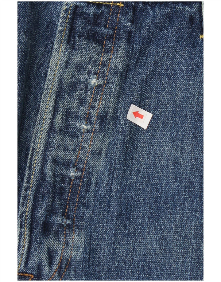 Levi's Herre 501 Straight Jeans W40 L28 Blå