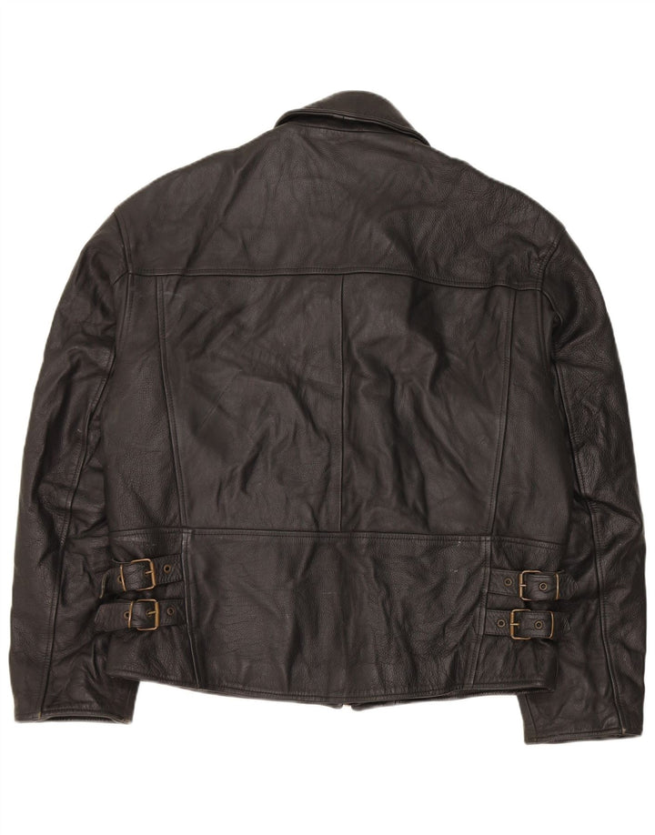Vintage herre læderjakke UK 36 Small Black